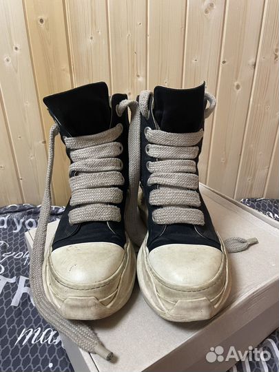 Rick owens abstract jumbo high