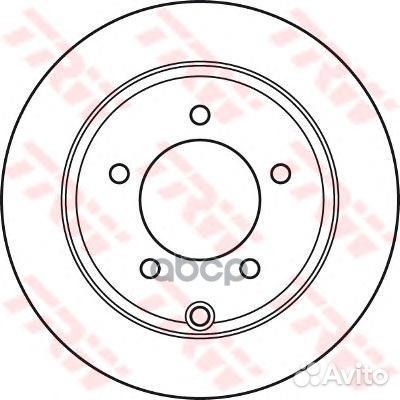 Диск тормозной задний Тормозная системаТормозный