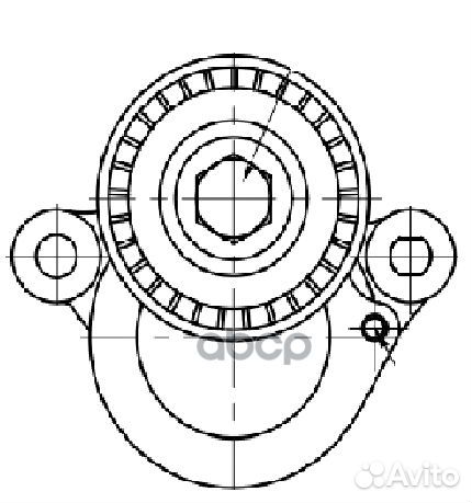 Ролик приводного ремня для а/м Mercedes Glc (X2