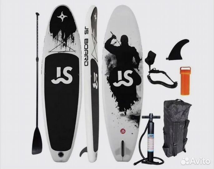 Надувной SUP борд для серфинга JS335 Ninja 11