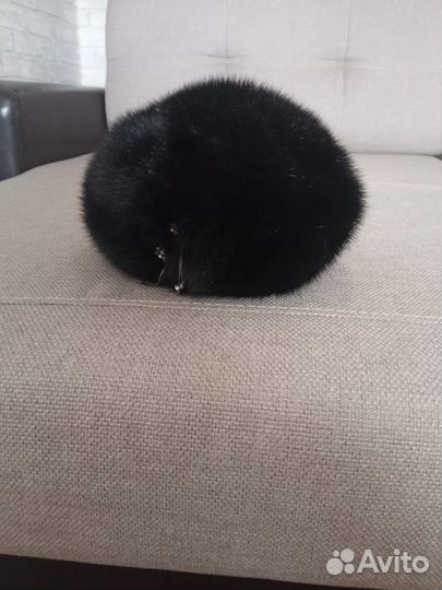 Берет норковый