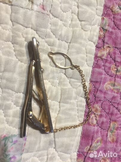 Зажим для галстука с гравировкой Polo Ralph Lauren