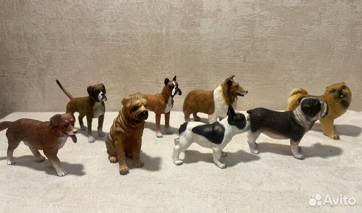 Собаки Papo Bullyland Schleich Collecta