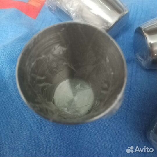 Рюмки металлические