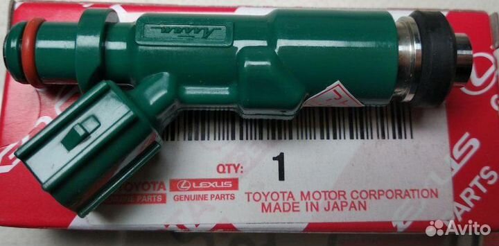 Инжектор форсунка бензиновая Toyota 1nzfe Denso