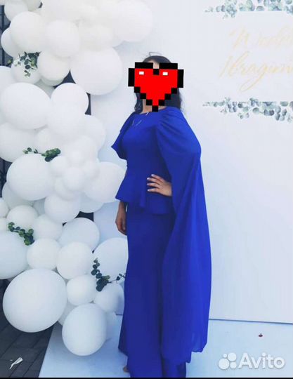 Вечернее платье в пол, размер 44-46