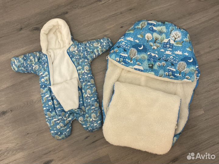 Конверт на выписку зимний