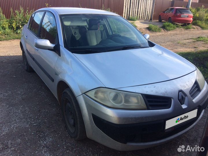 Renault Megane 1.6 AT, 2006, 200 000 км