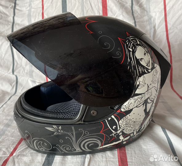 Шлем для мотоцикла женский б/у