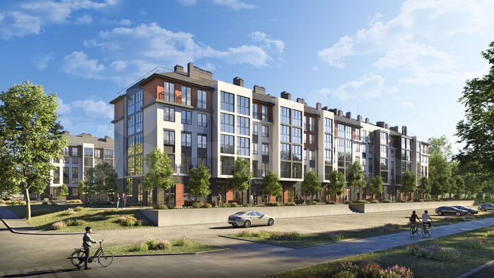 1-к. квартира, 36,7 м², 3/5 эт.