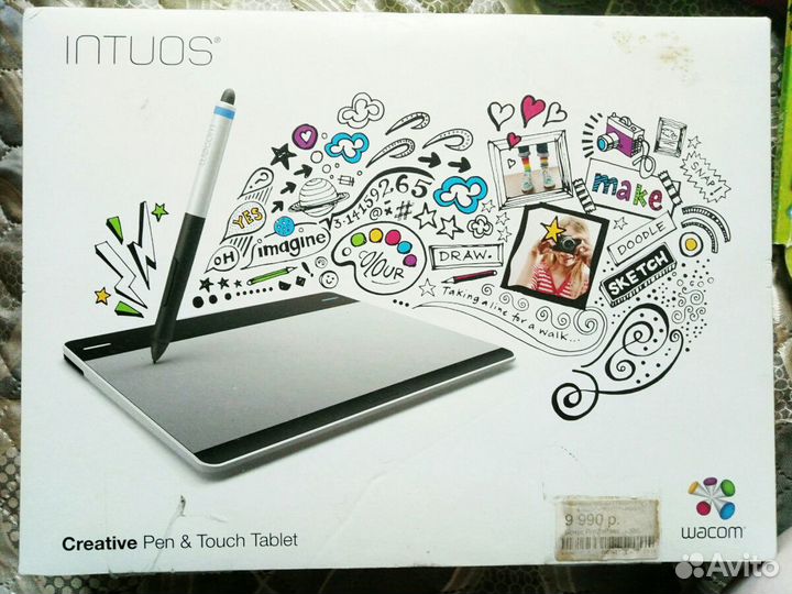 Графический планшет Wacom intuos pen&touch small