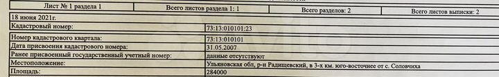 Участок 28,4 га (СНТ, ДНП)
