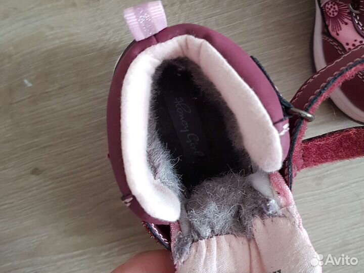 Ботинки для девочки зима