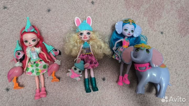 Enchantimals куклы с питомцами