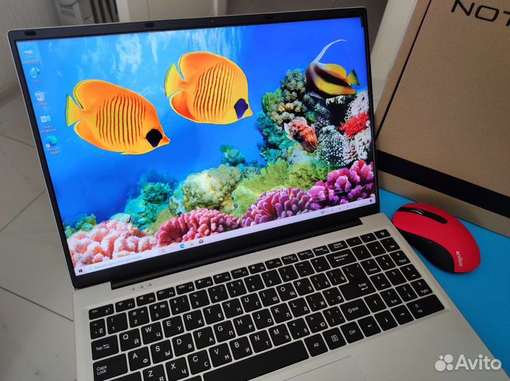 Новый 12 гб озу, подсветка клавиш, 16 дюймов