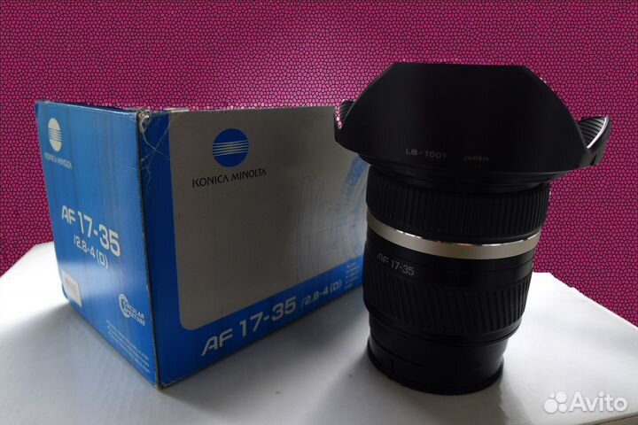 Konica minolta 17-35mm f2.8-4D