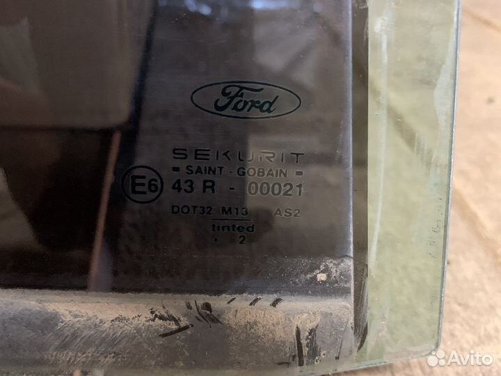Стекло двери заднее правое ford mondeo 3