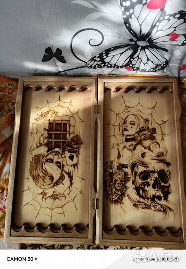 Нарды ручной работы