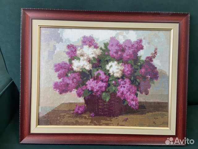 Картина вышитая крестом