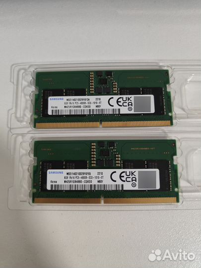 Оперативная память ddr5 so-dimm 8gb