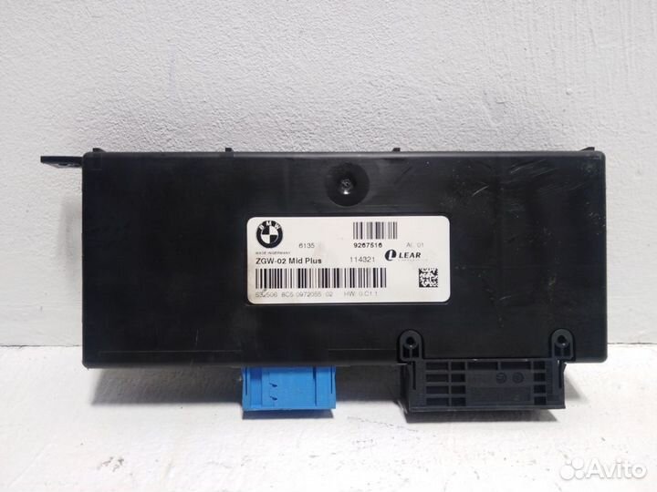 Блок ZGW F10 BMW