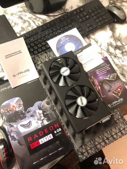 Sapphire rx 470 8gb полный комплект
