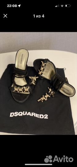 Туфли на шпильке dsquared2 38,5