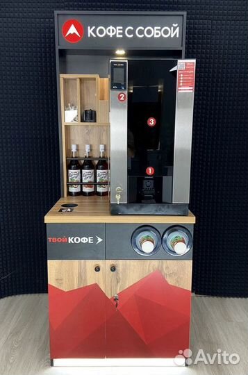 Кофейня самообслуживания Jofemar G23 крафт