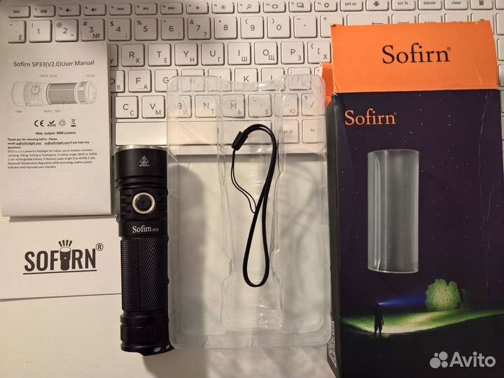 Sofirn sp33 v2.0 без аккумулятора