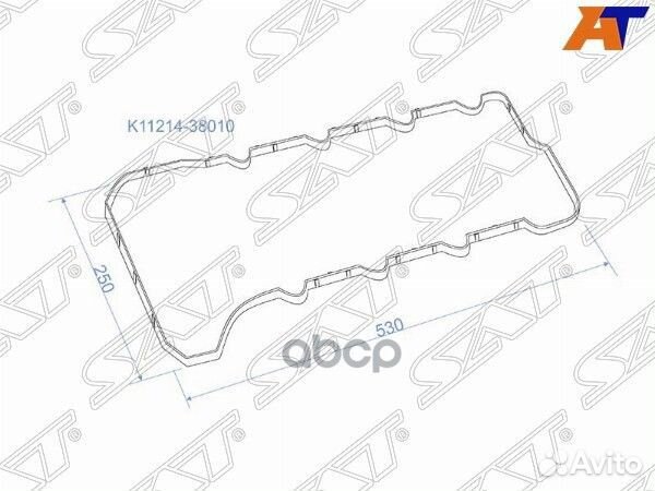 Прокладка клапанной крышки lexus LX570 07- 3urfe