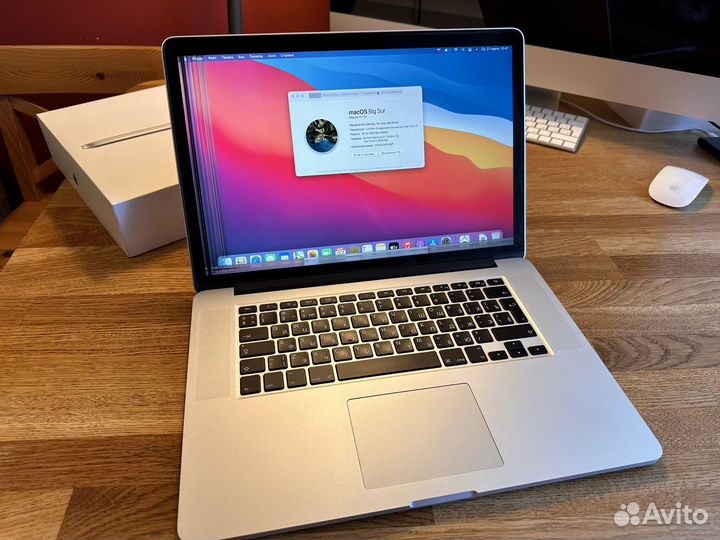 Apple MacBook Pro 15 2014 256гб GT750 2гб 16гб озу