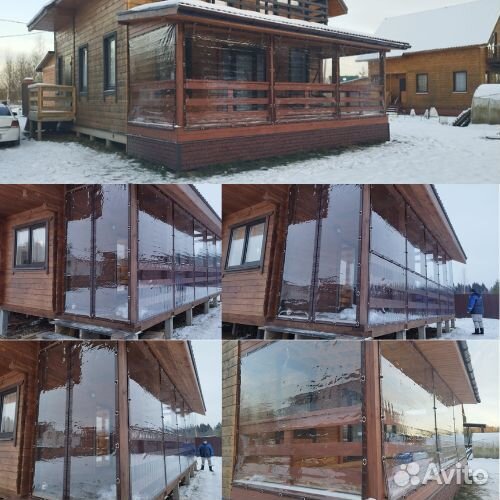 Мягкие окна на террасу, беседку, веранду