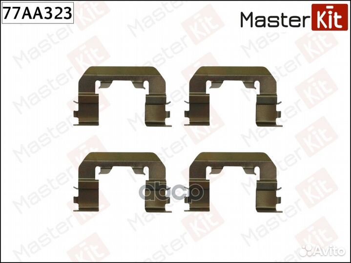 Комплект установочный тормозных колодок Hyundai