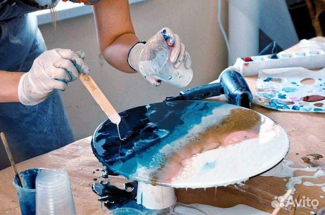 Мастер-класс по эпоксидной смоле в Москве | Услуги | Авито