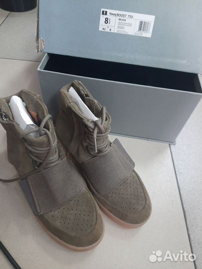 Кроссовки adidas Yeezy Boost 750 коричневые