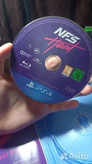 Диск Need For Speed Heat(русская версия) для PS4