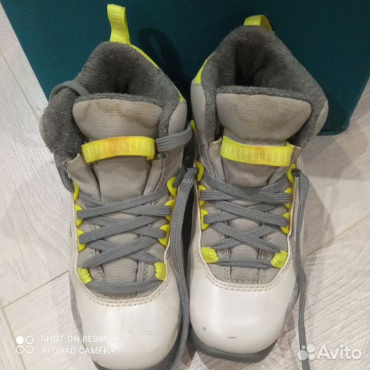 Лыжные ботинки fischer детские 34 р