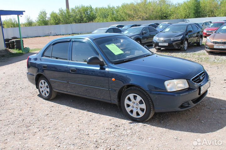 Hyundai Accent 1.5 МТ, 2008, 156 000 км