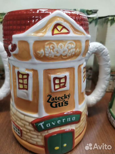 Кружка пивная коллекционная Жатецкий Гусь