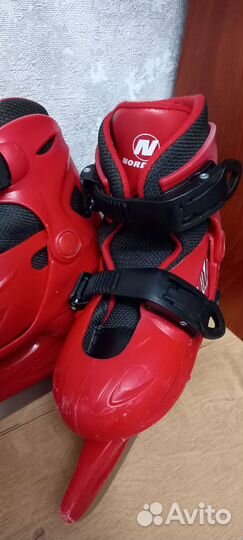 Коньки раздвижные р 30-33