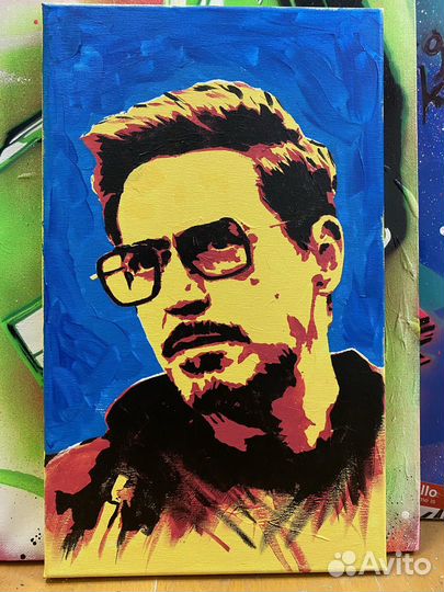 Поп-арт портрет на заказ