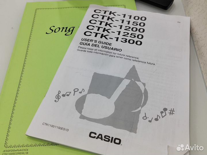 Электронное пианино casio ctk-1200