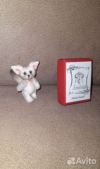 Кукольная миниатюра лисичка