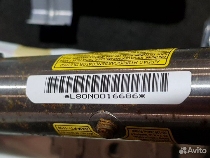 Подушка безопасности в шторку правая Toyota Auris