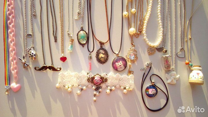 Подвески на цепочках