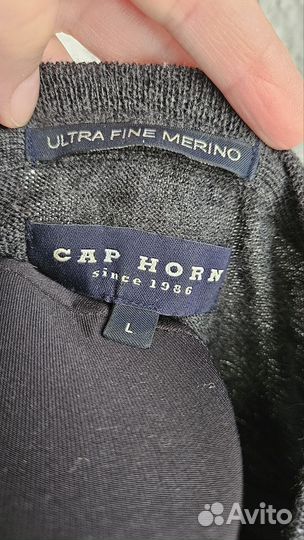 Пуловер шерсть мериноса CAP horn 48-50