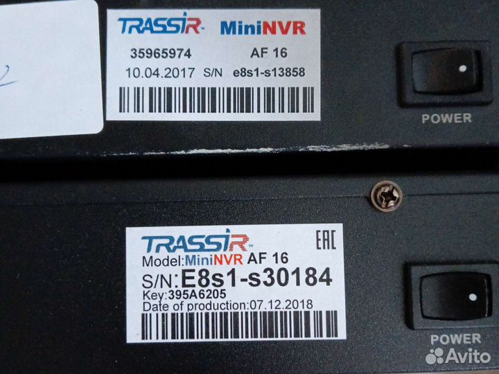 Видеорегистратор trassir mininvr AF 16