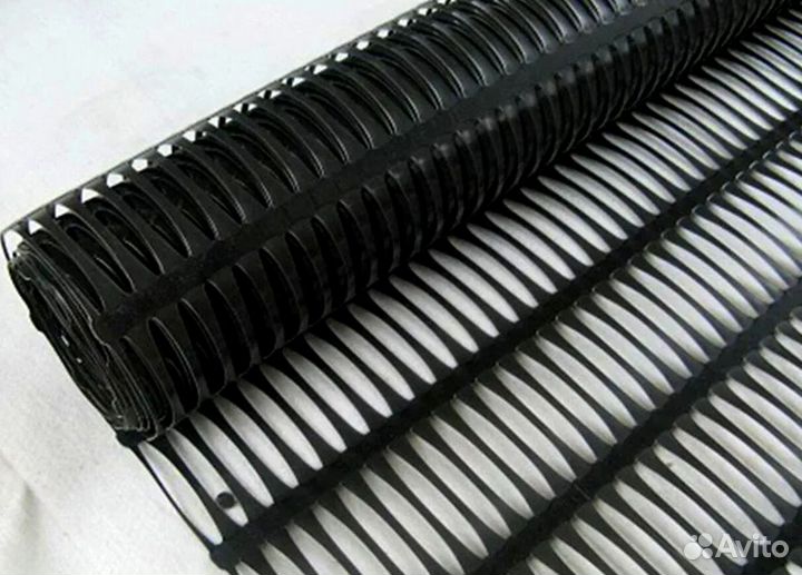 Одноосная геосетка