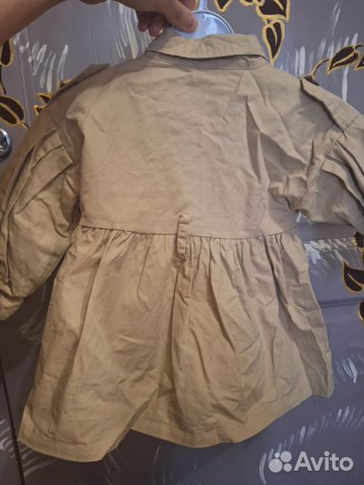 Плащ тренч детский