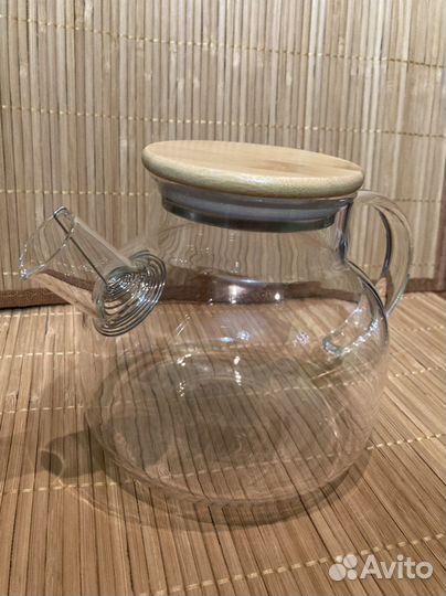 Чайник заварочный стеклянный